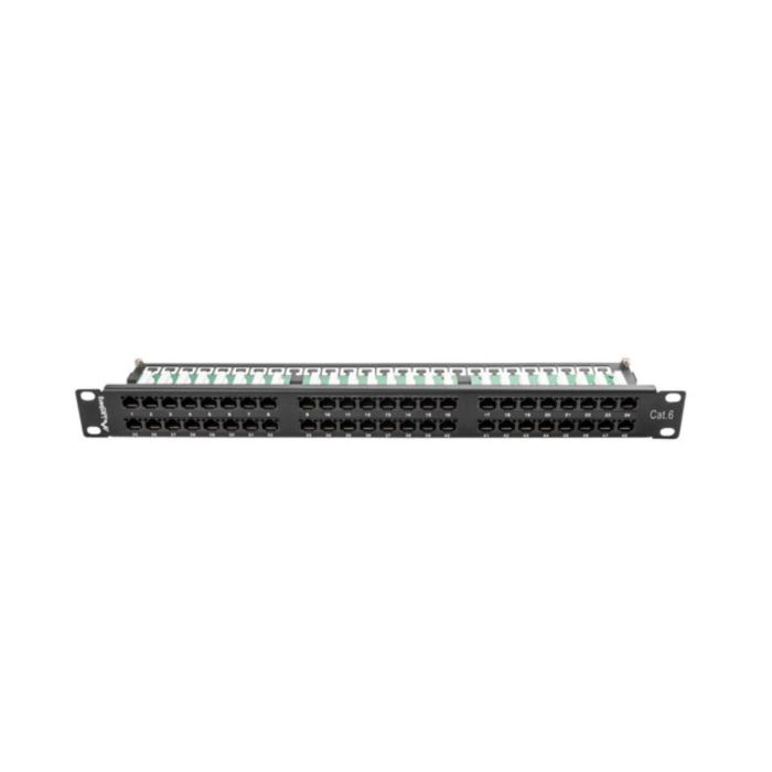 Lanberg PPU6-1048-B Patch Panel 48 Puertos 1U Negro