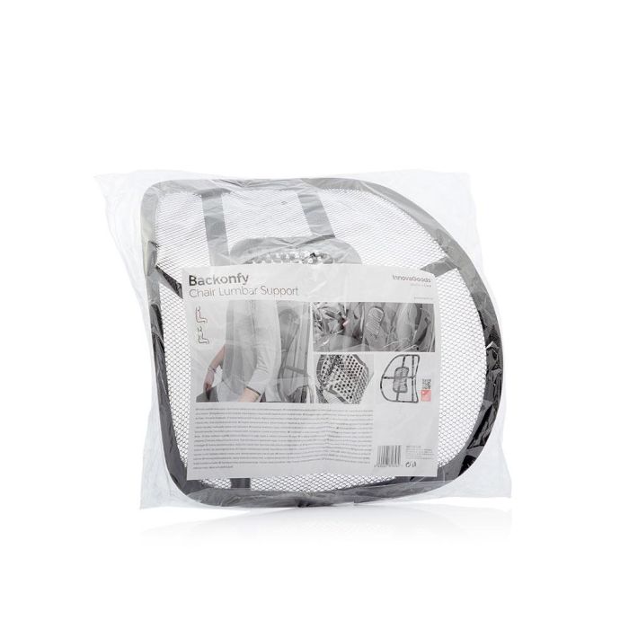 Respaldo Lumbar Portátil Transpirable Backonfy InnovaGoods 5 Respaldo Lumbar Portátil Transpirable Backonfy InnovaGoods 5