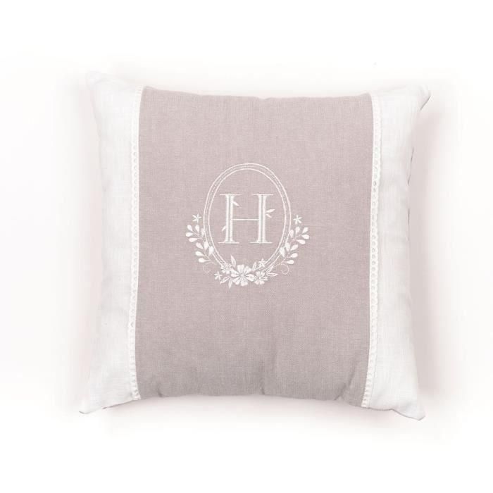 Cojín - HOY - CHARME - Slub x Chambray x Bordado Berenice - 40 x 40 cm 3 Cojín - HOY - CHARME - Slub x Chambray x Bordado Berenice - 40 x 40 cm 3
