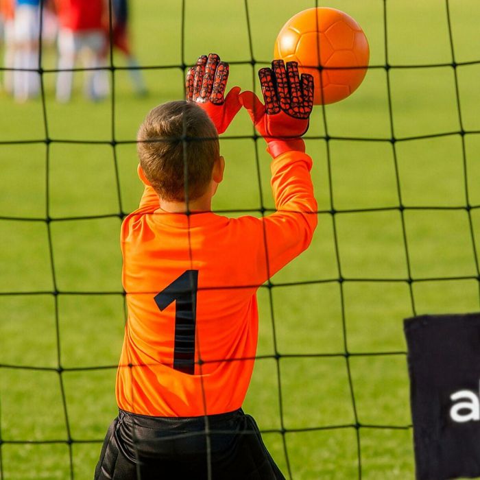Portería de Fútbol Aktive 180 X 12 X 60 CM Negro Rojo 1