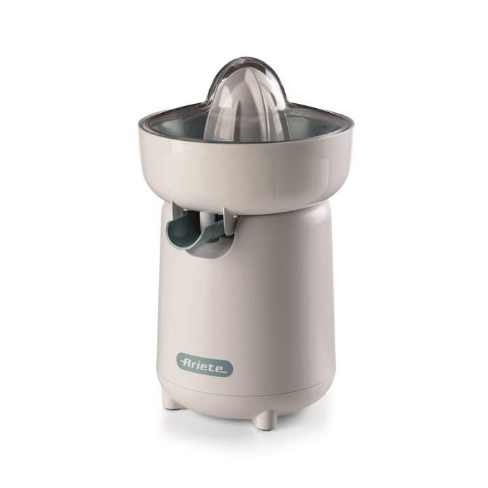 Ariete 417/01 Exprimidor Breakfast Blanco 40W con Boquilla Antigoteo, Ideal para Naranjas, Pomelos y Limones 1