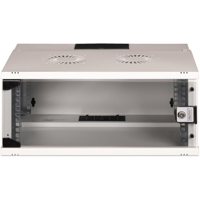 Digitus Wandgehäuse SOHO PRO 4HE 240x540x400 mm 19" grau 5 Digitus Wandgehäuse SOHO PRO 4HE 240x540x400 mm 19" grau 5