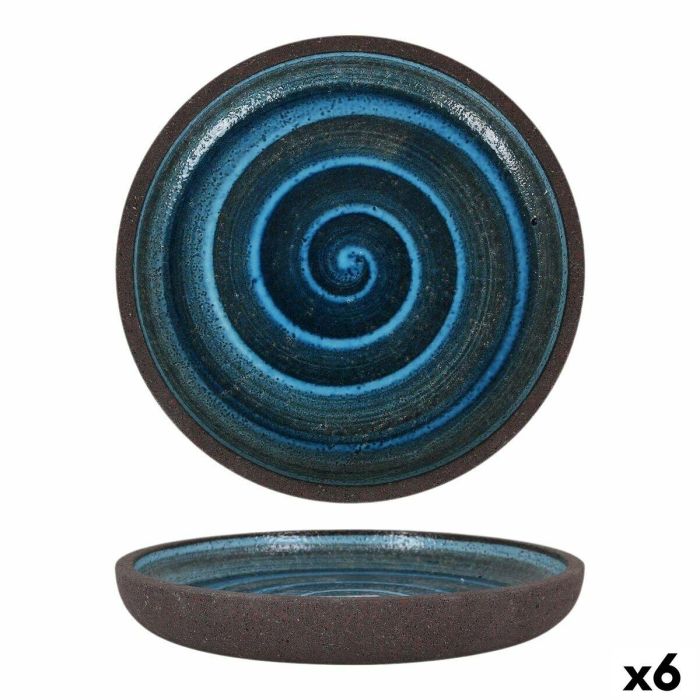 Plato Llano Pompeya Ø 20 cm (6 Unidades) Plato Llano Pompeya Ø 20 cm (6 Unidades)