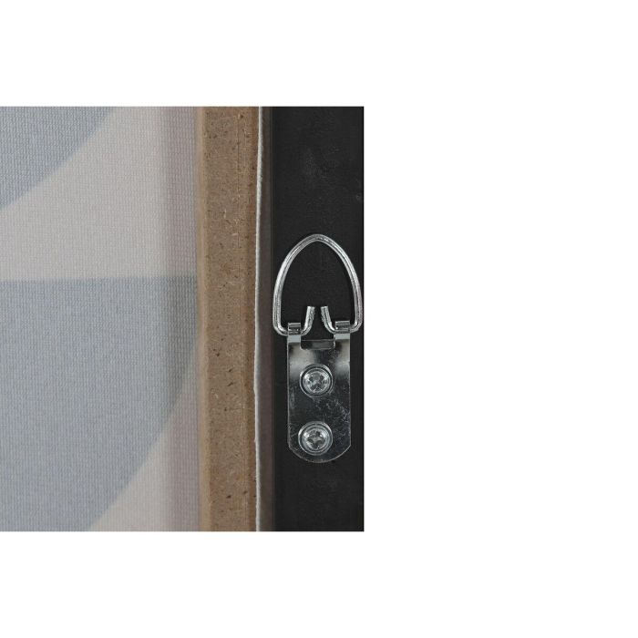 DKD Home Decor Cuadro Decorativo de Pared Urban Moderno Lienzo Velvet Azul Negro 63x83x3 cm Set de 2 Unidades 1 DKD Home Decor Cuadro Decorativo de Pared Urban Moderno Lienzo Velvet Azul Negro 63x83x3 cm Set de 2 Unidades 1
