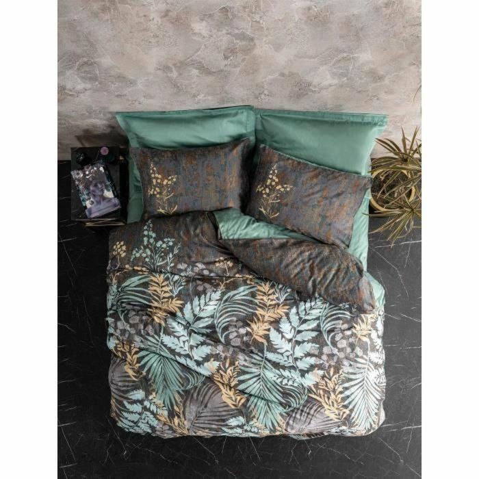 ASI8683742886563 Juego de Cama Menta - Funda Nórdica 220x240 cm + 2 Fundas Almohada 60x60 cm - 100% Algodón Satén 0 ASI8683742886563 Juego de Cama Menta - Funda Nórdica 220x240 cm + 2 Fundas Almohada 60x60 cm - 100% Algodón Satén 0