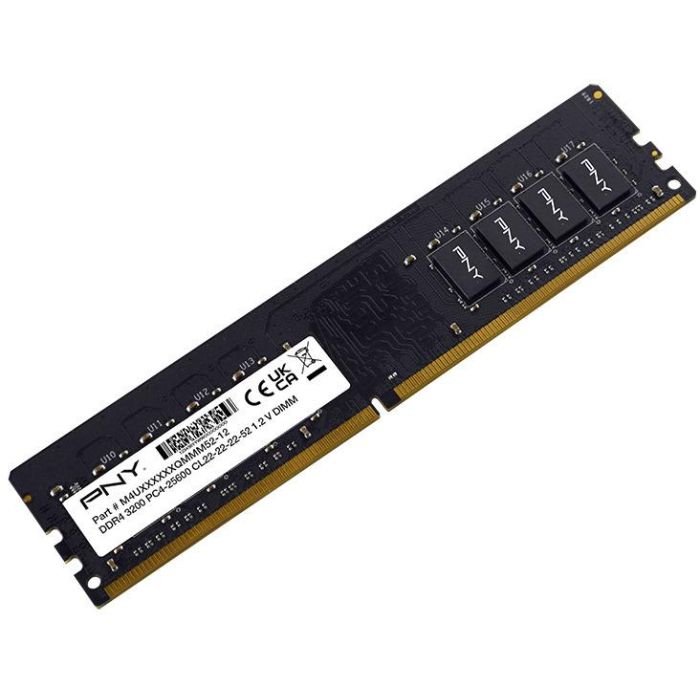 Pny Memoria RAM DDR4 8GB 3200MHz PC4-25600 DIMM para Ordenador de Sobremesa 1.2V CL22 1 Pny Memoria RAM DDR4 8GB 3200MHz PC4-25600 DIMM para Ordenador de Sobremesa 1.2V CL22 1
