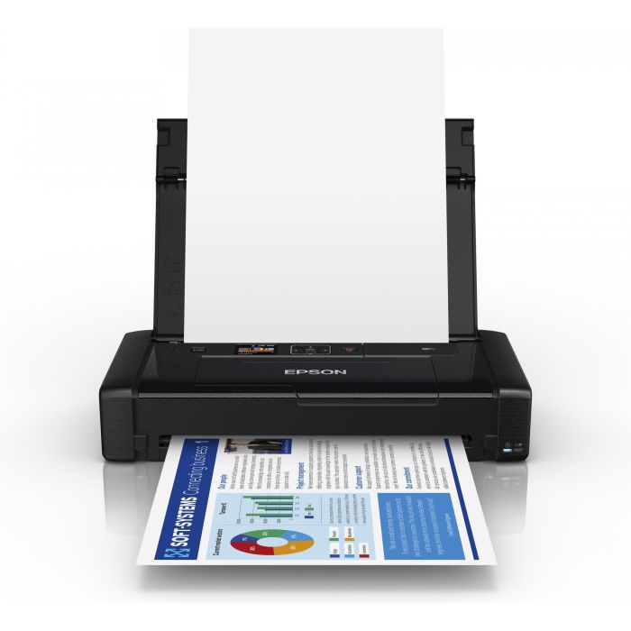 Epson WF-110W Impresora Inyección de Tinta Móvil A4 USB WLAN WiFi Direct con Batería 1