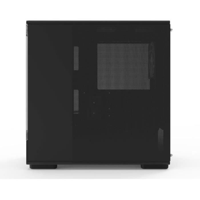 Caja de PC Mini Tower sin fuente de alimentación - ZALMAN P10 (Negro) - Micro ATX/Mini-ITX - 1x120mm A-RGB - USB-C/3.0/HD Audio - Vidrio templado 4