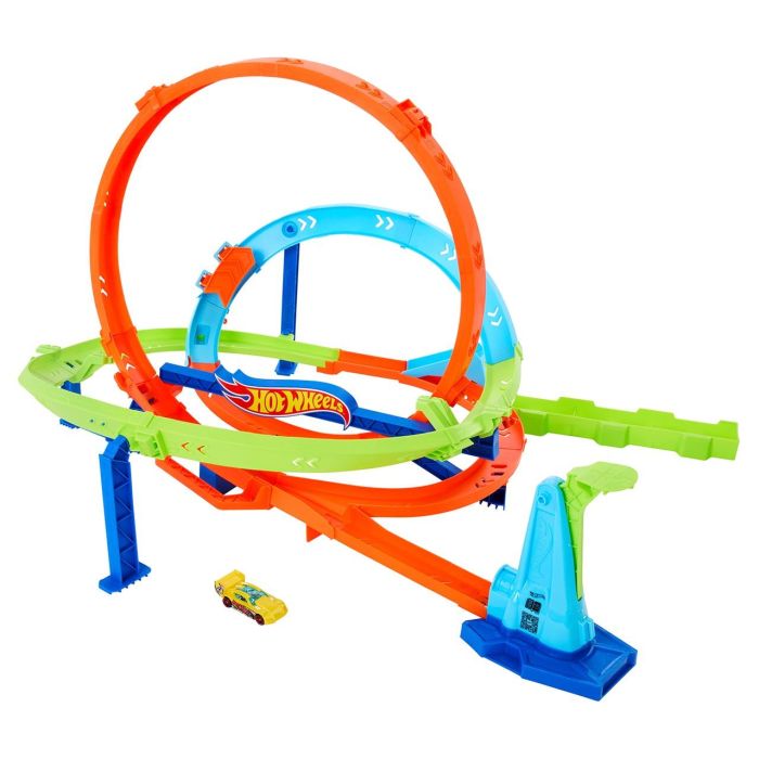 Pista Hot Wheels Ciclón Looping Extremo Htk16 Mattel