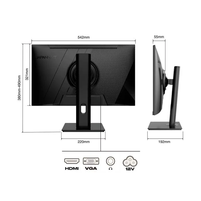 Japannext Pantalla PC JAP1712236764136 23.8" FHD IPS Soporte Ergonómico 4 Japannext Pantalla PC JAP1712236764136 23.8" FHD IPS Soporte Ergonómico 4