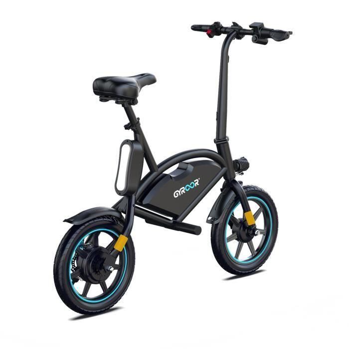 Gyroor C147 Bicicleta Eléctrica de Equilibrio 36V 7.8Ah 350W, 14 pulgadas, con App Móvil y Soporte Teléfono 3