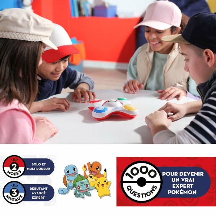 Bandai Pokémon Trainer Quiz Juego Electrónico Interactivo con 1000 Preguntas sobre el universo Pokémon - Habla Francés 3 Bandai Pokémon Trainer Quiz Juego Electrónico Interactivo con 1000 Preguntas sobre el universo Pokémon - Habla Francés 3