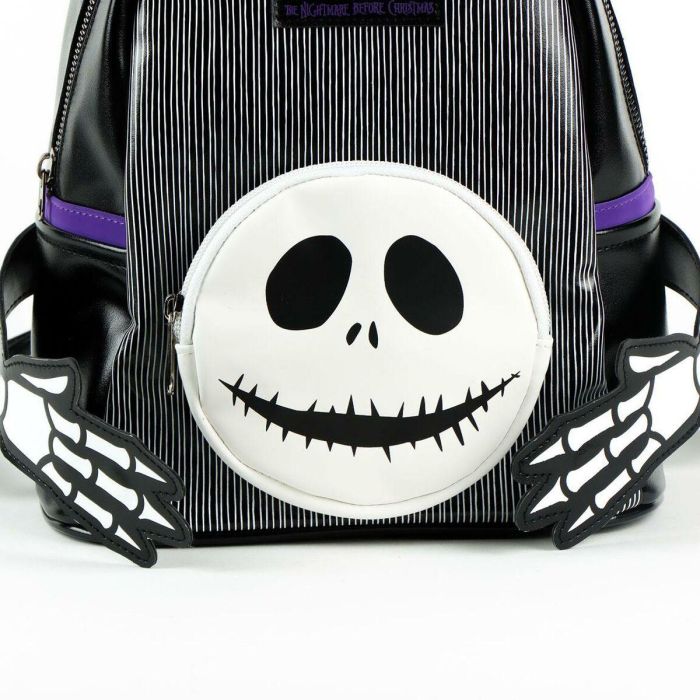 Mochila Casual The Nightmare Before Christmas Negro Moderno 22 x 26,5 x 13 cm 5 Mochila Casual The Nightmare Before Christmas Negro Moderno 22 x 26,5 x 13 cm 5