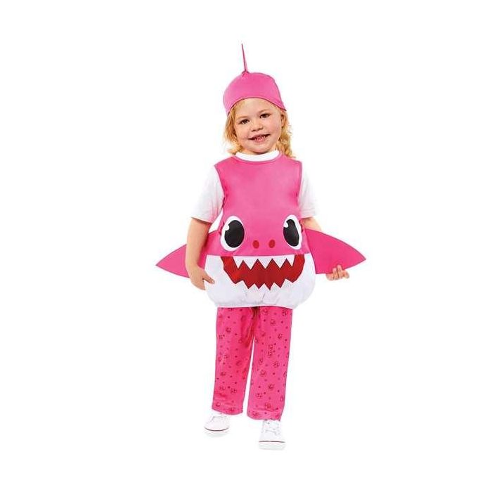 Disfraz bebe baby shark mama rosa talla 2-3 años 3 Disfraz bebe baby shark mama rosa talla 2-3 años 3