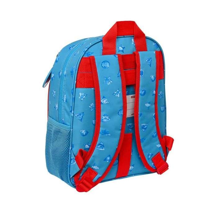 Mochila Escolar SuperThings Rescue force 27 x 33 x 10 cm Azul 1