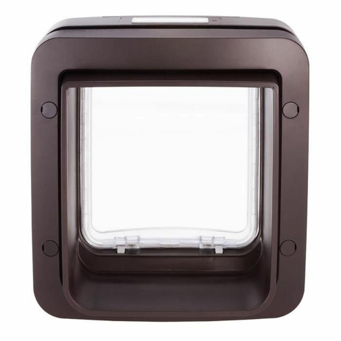 Sureflap Solapa Electrónica Grande Marrón Lector de Microchip para Gatos y Perros Pequeños - Evita Intrusos (Hasta 32 Chips) 3