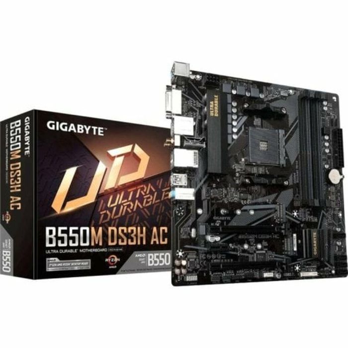 Placa Base Gigabyte Am4 B550M Ds3H