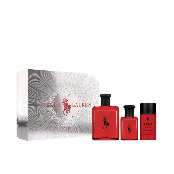 Ralph Lauren Polo Red Estuche de Regalo para Hombre EDT 125ml + EDT 40ml + Desodorante 75g