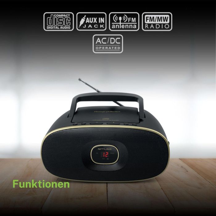 Radio CD Muse MD202VT 1 Radio CD Muse MD202VT 1