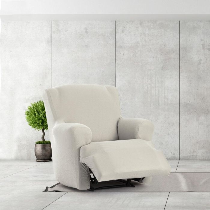 Funda para sillón Eysa BRONX Blanco 80 x 100 x 90 cm 5