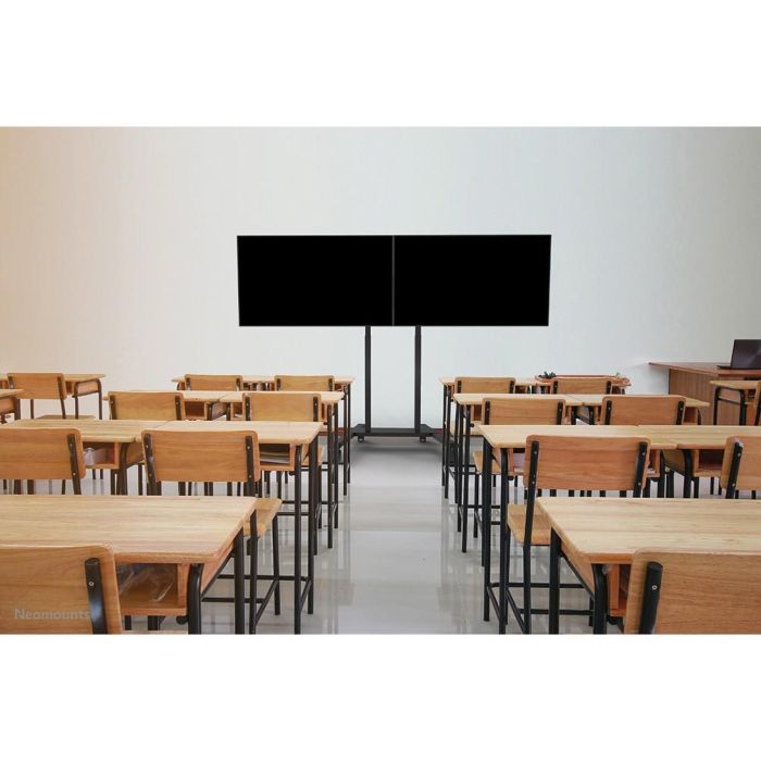 Neomounts Adaptador Doble Pantalla para Monitores 42"-65" hasta 100kg, compatible con FL55-875BL1 + WL55-875BL1, Negro 4
