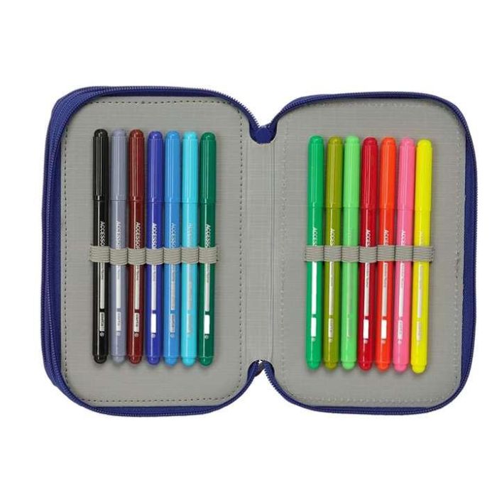 Safta Plumier Escolar Triple F.C. Barcelona 1ª Equipación 25/26 37 Piezas 195x125x55 mm 4 Safta Plumier Escolar Triple F.C. Barcelona 1ª Equipación 25/26 37 Piezas 195x125x55 mm 4