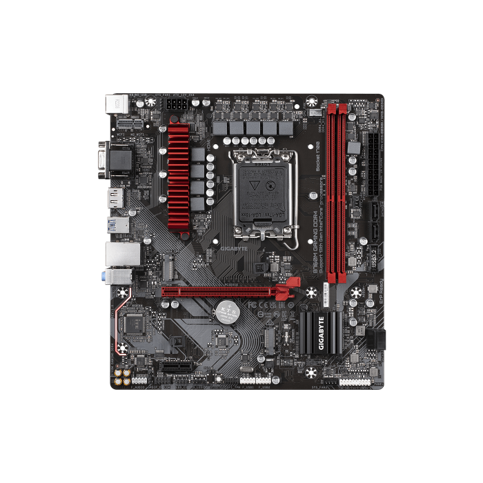 Gigabyte B760M GAMING DDR4 Placa Base Micro ATX para Intel LGA 1700, 12ª/13ª Gen, PCIe 4.0, 2 M.2, LAN 2.5 GbE 0 Gigabyte B760M GAMING DDR4 Placa Base Micro ATX para Intel LGA 1700, 12ª/13ª Gen, PCIe 4.0, 2 M.2, LAN 2.5 GbE 0