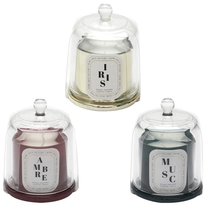 Home Deco Factory Vela Perfumada Con Joya Pulsera Pour Elle Ambre, Flor De Iris, Almizcle Blanco 2