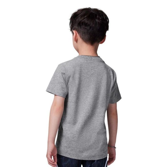 Camiseta de Manga Corta Infantil Jordan Jdb Jumpman Air Emb Gris L 1 Camiseta de Manga Corta Infantil Jordan Jdb Jumpman Air Emb Gris L 1