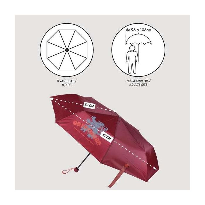 Paraguas manual plegable escolar harry potter 4 Paraguas manual plegable escolar harry potter 4