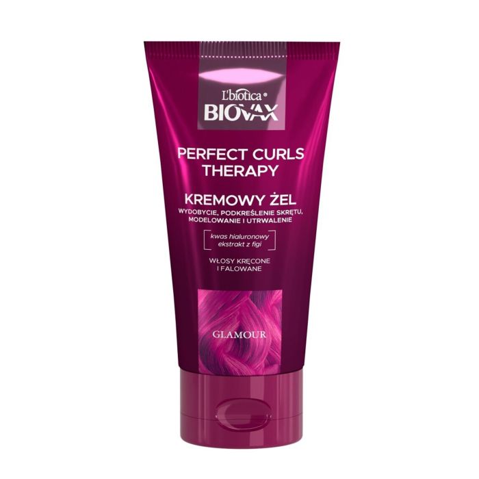 Biotica Biovax Perfect Curls Therapy Glamour Gel de Baño 150 ml para Mujer