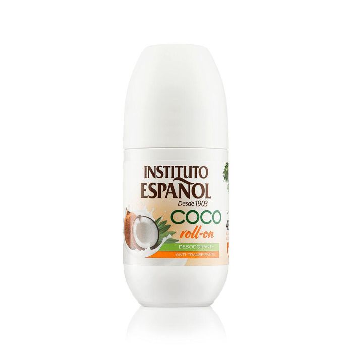 Instituto Español COCO Desodorante Roll-on Antitranspirante 75 ml con Vitamina E 3 Instituto Español COCO Desodorante Roll-on Antitranspirante 75 ml con Vitamina E 3