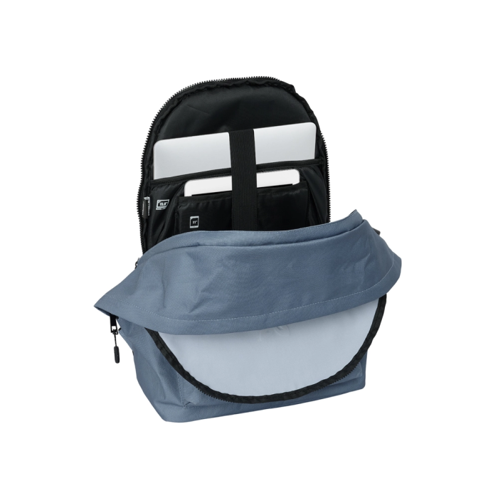 Safta Mochila Doble Portátil 15,6"+USB Munich Básicos Gris 31x44x18 cm 4