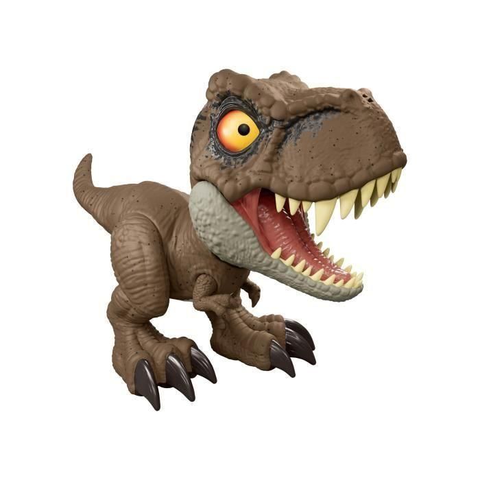 Mattel Figura Dinosaurio Jurassic World Roar Command T-Rex con Sonidos 21,59x22,23x10,16 cm