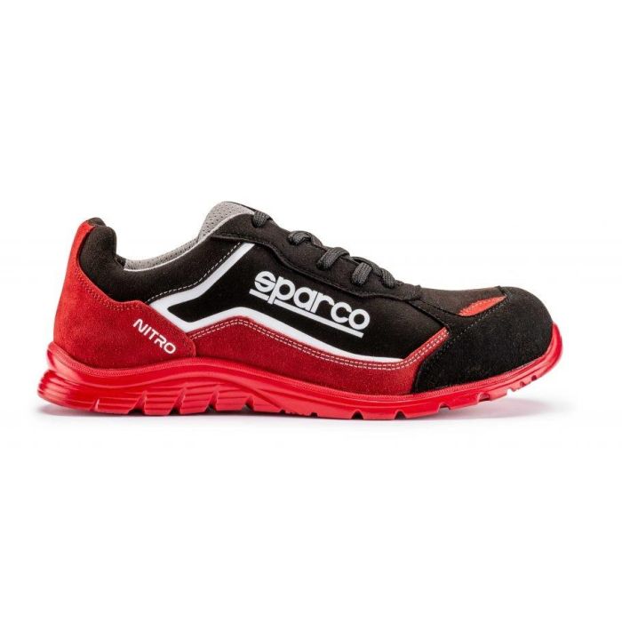 Zapatillas Sparco Nitro S3 ESD Negro/Rojo Talla 48 Zapatillas Sparco Nitro S3 ESD Negro/Rojo Talla 48