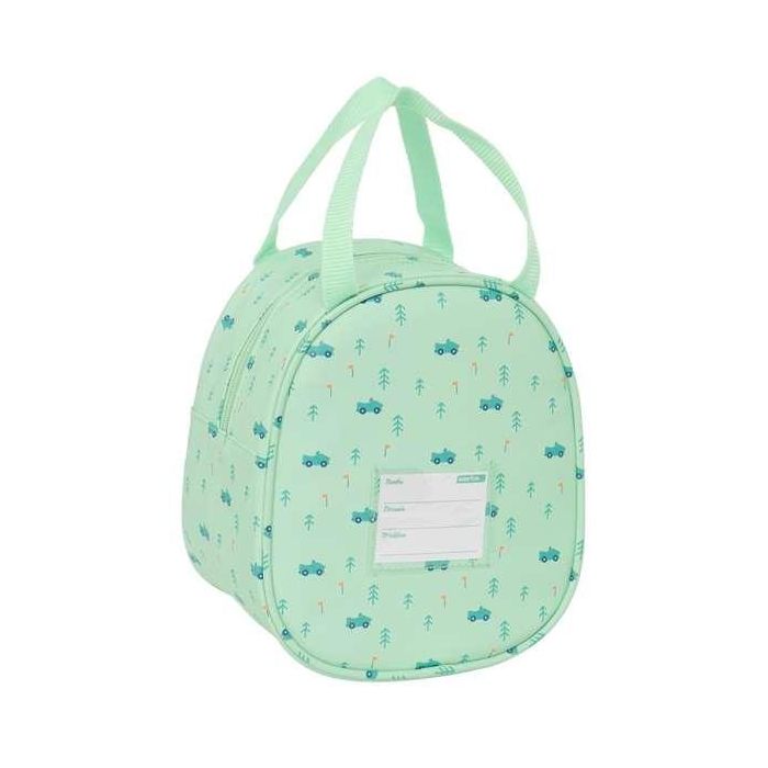 Portameriendas Térmico Safta Coches Verde 19 x 22 x 14 cm 3 Portameriendas Térmico Safta Coches Verde 19 x 22 x 14 cm 3