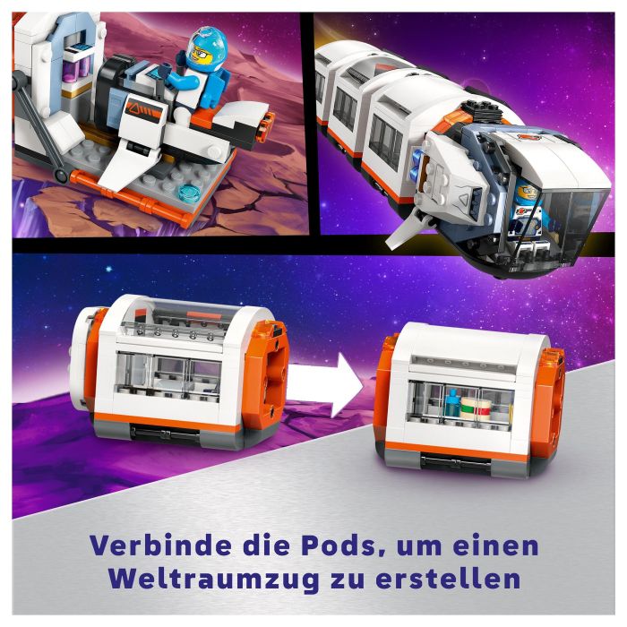 LEGO City Estación Espacial Modular 60433 Juego Construcción 1097 Piezas 7+ Años LEGO City Estación Espacial Modular 60433 Juego Construcción 1097 Piezas 7+ Años