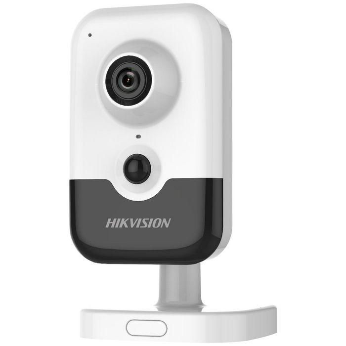 Hikvision Cámara IP cube 8M 4K AcuSense 4mm IR10 PIR 8m WDR H.265+ interior 12V/PoE. Audio bidireccional 2