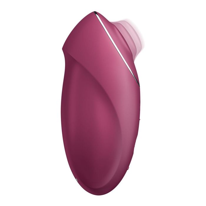 Masajeador Satisfyer Tap & Climax Rojo 5 Masajeador Satisfyer Tap & Climax Rojo 5
