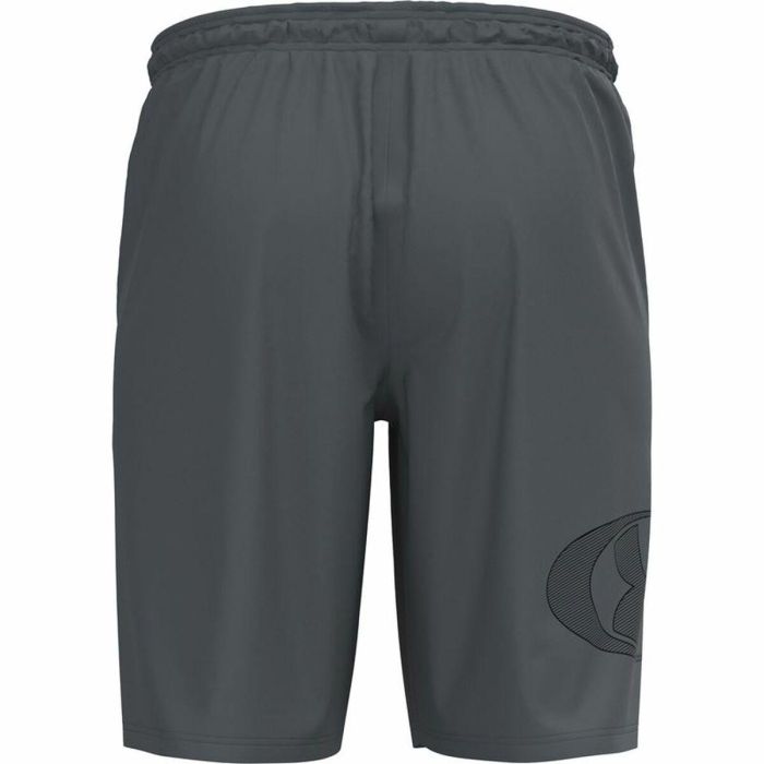 Pantalones Cortos Deportivos para Hombre Under Armour Tech Lockertag Gris oscuro 1 Pantalones Cortos Deportivos para Hombre Under Armour Tech Lockertag Gris oscuro 1