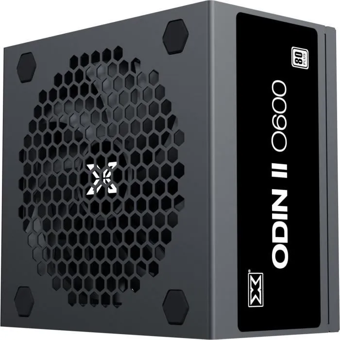 XIGMATEK Fuente de Alimentación Odin II O600 600W 80Plus No Modular Ventilador 120mm Negro 2