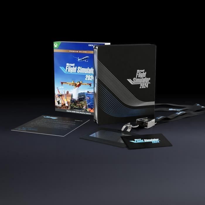 Microsoft Xbox Flight Simulator 2024 - Juego para Xbox Series X - Edición Premium Deluxe SteelBook 1