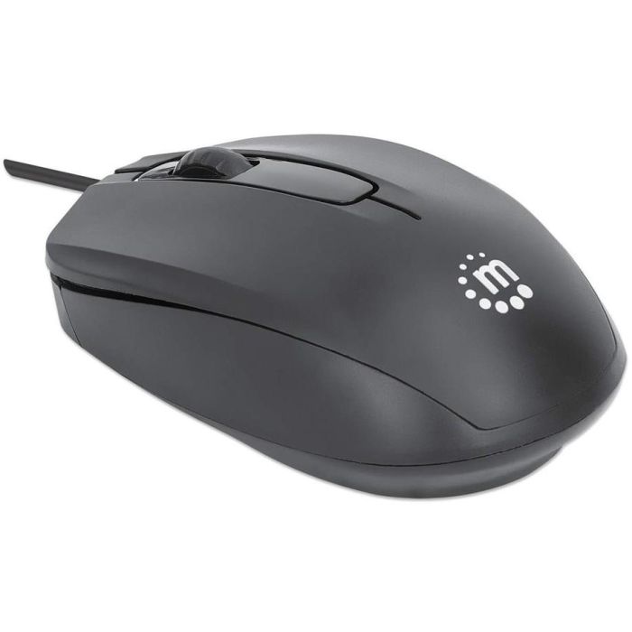 MANHATTAN Comfort II Optische USB-Maus schwarz 1