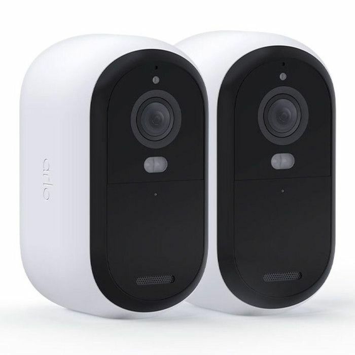 Arlo ARL1712272875232 Cámara de vigilancia Essential2 2K con visión nocturna a color y 6 meses de batería (Pack 2)