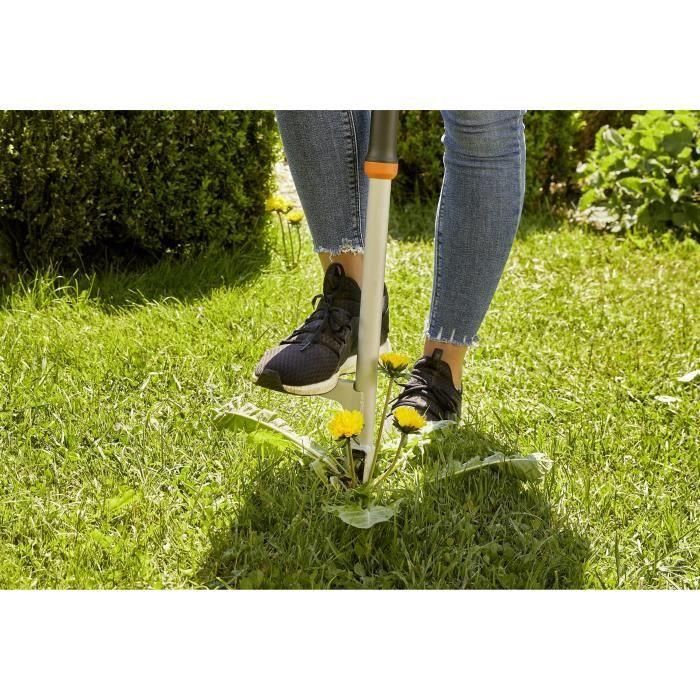 Gardena 360 Eliminador de Malezas de Césped - Sistema Patentado para Uso de Pie - Mango y Patas de Metal - 25 Años de Garantía 2 Gardena 360 Eliminador de Malezas de Césped - Sistema Patentado para Uso de Pie - Mango y Patas de Metal - 25 Años de Garantía 2