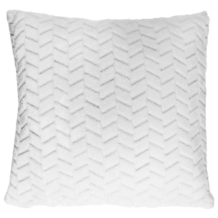 Cojín Chevron Blanco Home Deco Factory 40x40 cm 