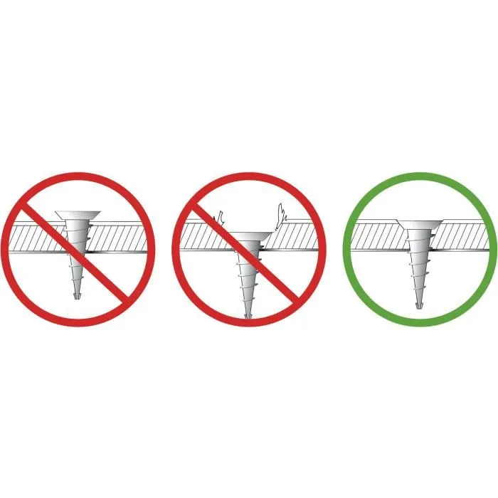 Fartools Destornillador Placas de Yeso PM 6A 450W con Variador de Velocidad y Recubrimiento Bimaterial 3