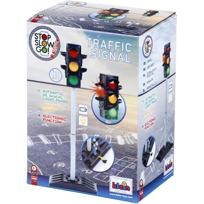 Klein Semáforo Conjunto para montar 72 cm Alta estabilidad Niños y Niñas A partir de 3 años 3