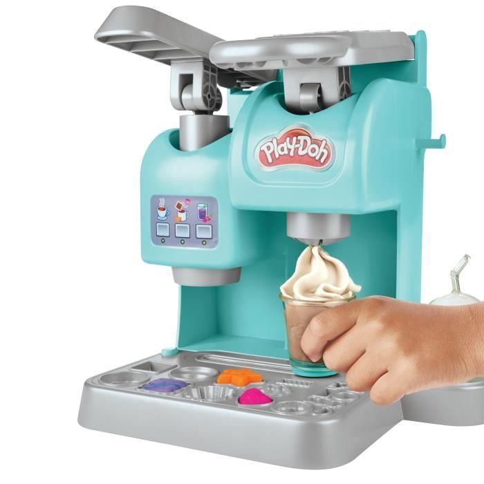 Hasbro F5836 Play-Doh Super Cafetería de Juguete con 8 botes plastilina y 20 accesorios para crear bebidas y postres, Edad +3 años 3 Hasbro F5836 Play-Doh Super Cafetería de Juguete con 8 botes plastilina y 20 accesorios para crear bebidas y postres, Edad +3 años 3