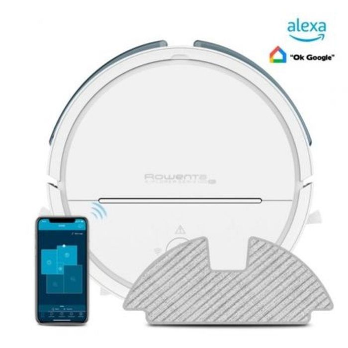 Robot Aspirador Rowenta X-plorer Serie 120 AI/ Friegasuelos/ Autonomía 120 Min/ control por WiFi Robot Aspirador Rowenta X-plorer Serie 120 AI/ Friegasuelos/ Autonomía 120 Min/ control por WiFi